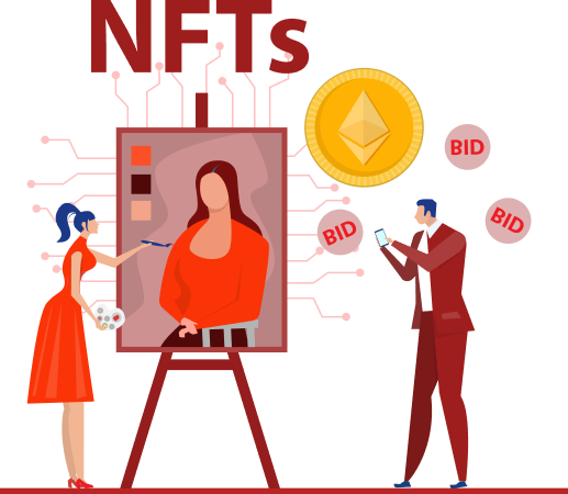 NFT Art Marketplace Development in India - Biovus