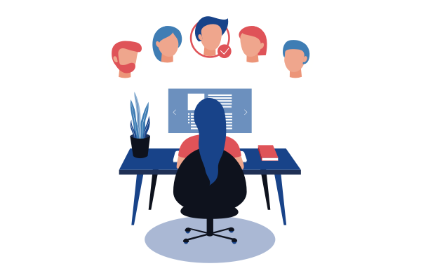 Usability testing session conducted by Biovus team