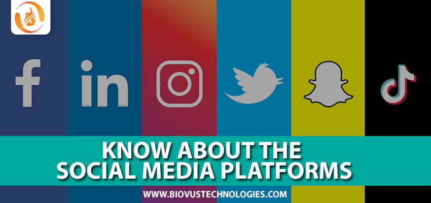 Thinks to Know About The Social Media Platforms