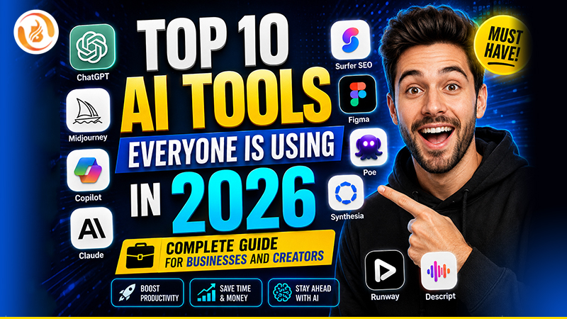 Top 10 AI Tools Everyone Is Using in 2026: Complete Guide for Businesses and Creators