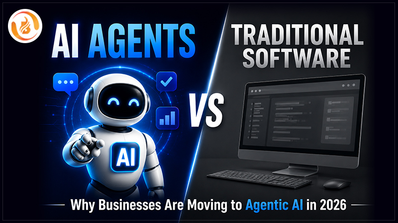 AI Agents vs Traditional Software: Why Businesses Are Moving to Agentic AI in 2026